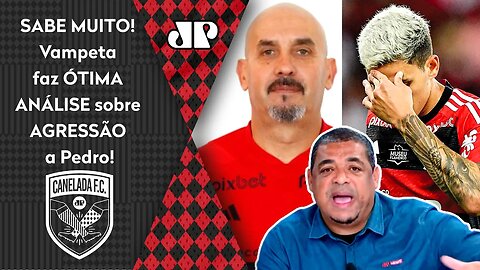 QUE AULA! "Velho, SABE o que é PIOR QUE LEVAR UM SOCO?" Vampeta DISSECA Pedro AGREDIDO no Flamengo!