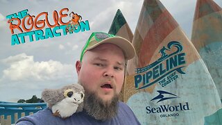 New Stand Up Coaster At SeaWorld Orlando | Pipeline, Is It Fun?