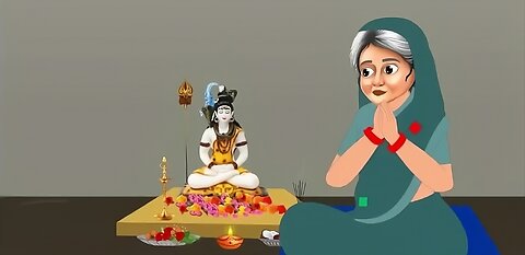 दादी की शिव भक्ति--dadi ki shiv bhakti || hindi cartoon ||