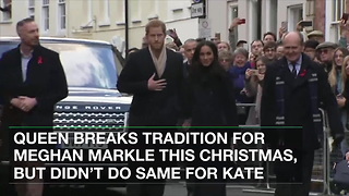 Queen Breaks Tradition for Meghan Markle This Christmas, But Didn’t Do Same for Kate