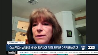 SPCA educating people about fireworks and pets