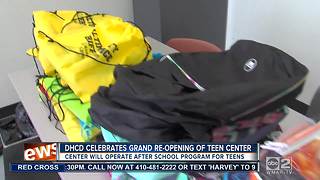 Dawson Safe Haven Teen Center re-opens in Oliver