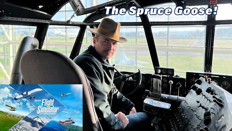 Helicopters and the Spruce Goose! The Microsoft Flight Simulator 40th Anniversary Event!