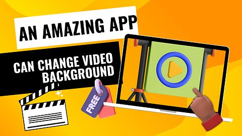 An Amazing App | Can Remove/ Change Videos Background | In A Click | Unlimited & Absolutely Free