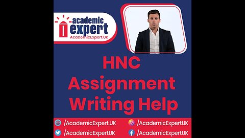 HNC Assignment Writing Help UK