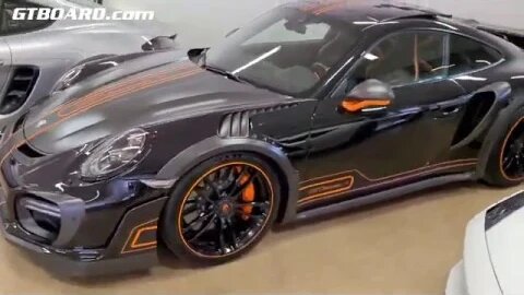 720 HP Techart GT Street R Matte Carbon Porsche 911 Turbo S 991 Mk II For Sale by Dreamauto [4k 60p]