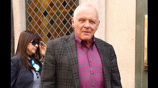 Sir Anthony Hopkins sees the 'light at the end of the tunnel' after getting coronavirus vaccine