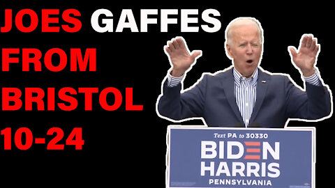 Joe Biden GAFFES From Bristol Township, PA In One Short Video!