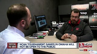 NCAA tournament games in Omaha will not be open to the public
