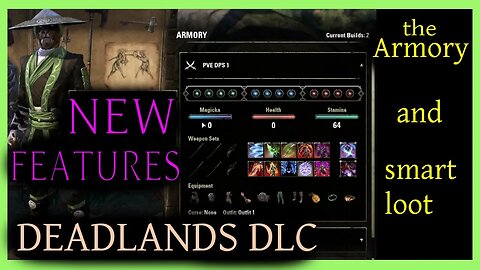 Armory and Curated Loot in ESO new DLC The Deadlands