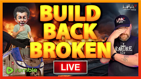 BUILD BACK BROKEN! | LIVE FROM AMERICA 3.27.24 11am EST