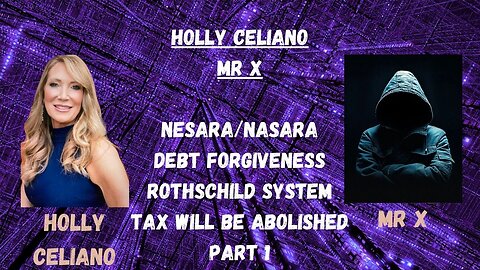 Holly Celiano & Mr X Discuss Nesara Is Real Exclusive Intel Interview