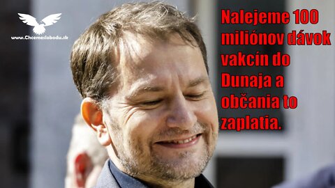 Matovič: Nalejeme 100 miliónov dávok vakcín do Dunaja a občania to zaplatia.