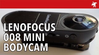 Lenofocus Mini Body Cam Spy Cam 1080P