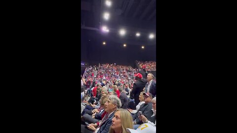 Trump is PACKING arenas in Georgia.