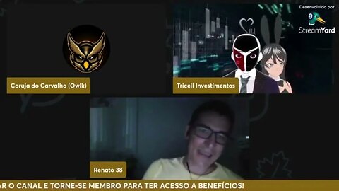 🔴BITCOIN VS. INVESTIMENTOS LEGACY (FIAT) - RENATO AMOEDO VS. @tricellmaisan