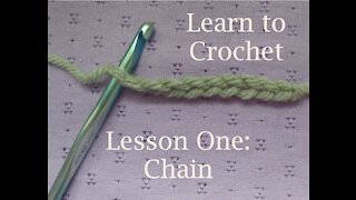 Learn to Crochet: Chain Stitch