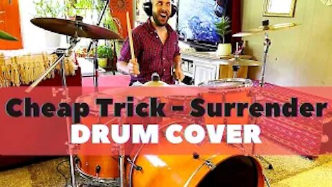 Cheap Trick - Surrender - Drum Cover by Levi Howard
