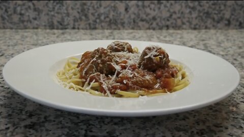 Spaghetti and Meatballs