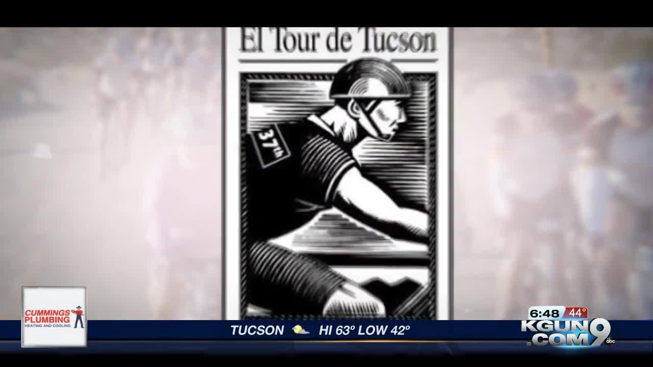 El Tour de Tucson route map