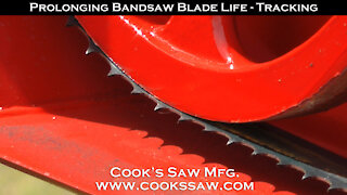 Prolonging Sawmill Bandsaw Blade Life - Tracking