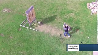 Axe throwers take to internet for competition