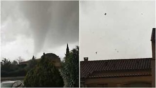 Tornado assusta moradores em cidade no sul da França