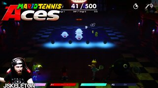 Mario Tennis Aces - Boo Hunt Co-op Challenge Mode