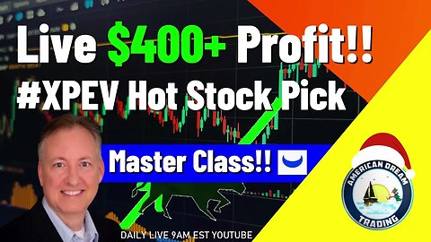 Live $400+ Profit Hot Stock Pick Stock Market Training