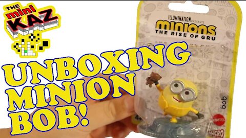 Mini Kaz! Bob Minion Unboxing