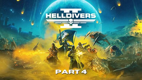 Hellldivers 2 - Delivering Democracy with @crystallineflowers, @sordbrute275 and @disgruntledevil