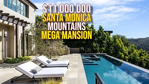 Inside $11,000,000 Santa Monica Mountains Mega Mansion