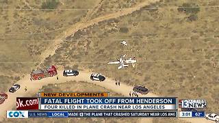 4 people killed in plane crash in California