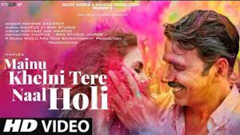 Holi Song - Tere Naal Holi | New Song 2022 | New Hindi Song | Hindi Video Song | Holi Special Song