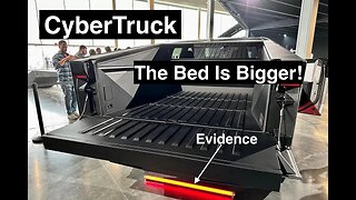 CYBER TRUCK May have a bigger Bed Than You Heard?