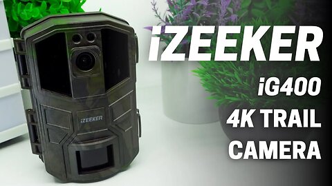 iZeeker iG400 4K Trail Camera - Full Review | Setup | Samples - 4K For $55?