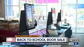 Back-to-School book sale