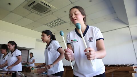 SOUTH AFRICA - Durban - Griffin girls marimba band (Video) (F3F)