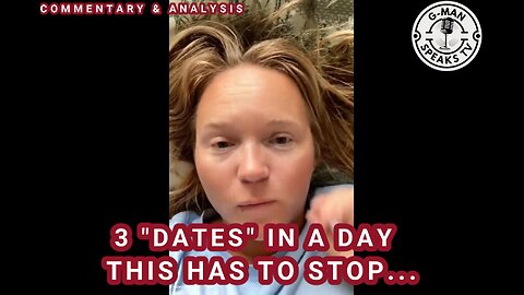 Post Wall Dating Coach Brags about 3 Dates in a Day Without Realizing Her Failure in Life.