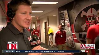 Scott Frost on Nebraska football Fan Day