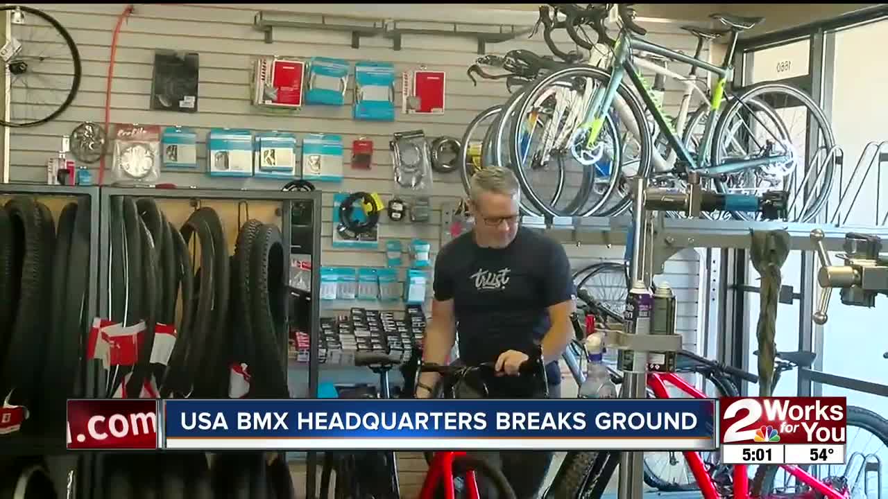 USA BMX headquarters breaks ground