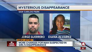 Suspect in Diana Alvarez disappearance facing more charges