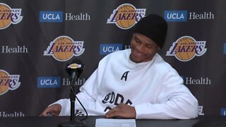 Russell Westbrook Postgame Interview - Pelicans vs Lakers | November 2, 2022