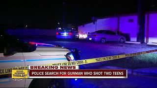 Two teenagers shot across the street from Busch Gardens