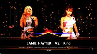 AEW Dynamite Jamie Hayter vs Riho