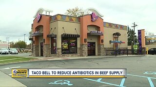 Taco Bell to reduce antibiotics in beef supply