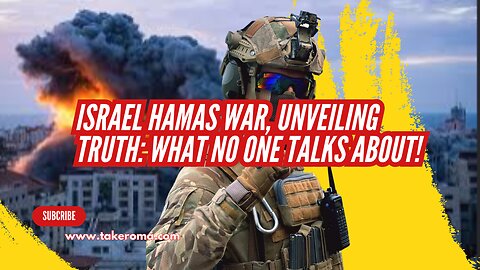 Israel Hamas war, Unveiling Truth: Israel's Defense Against Hamas, what no one talks about!