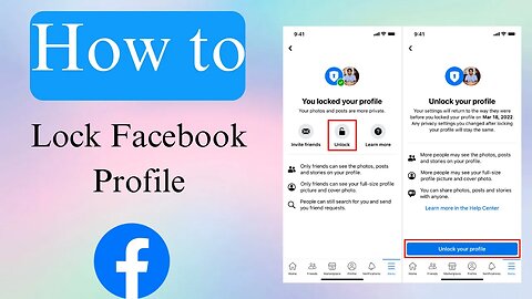 How to Lock Facebook Profile