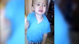 "Toddler Tries Warhead Candy For The First Time"