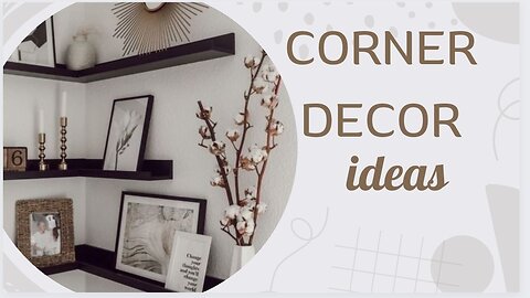 "Creative Corner Decor Ideas for Every Room"🏡✨